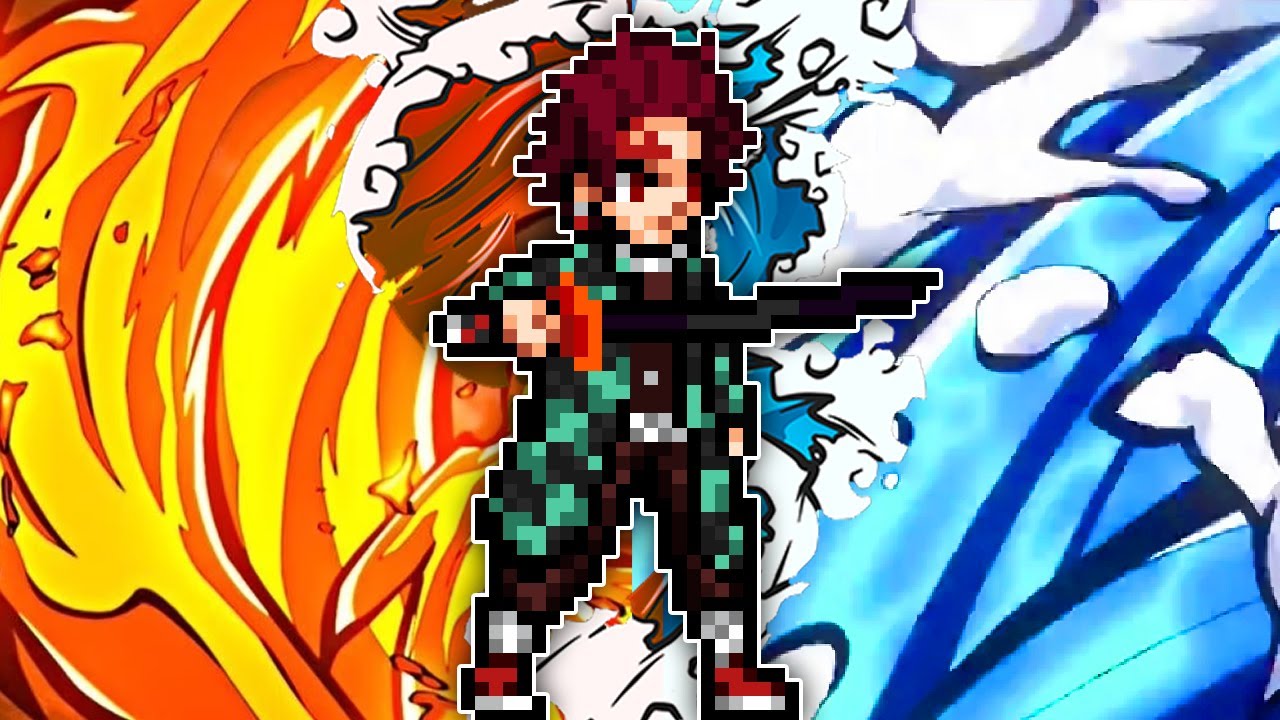 RESOLVI TESTAR O ULTIMATE TANJIRO NOVAMENTE E ELE CONTINUA SENDO UM DOS MELHORES CHARS DO MUGEN