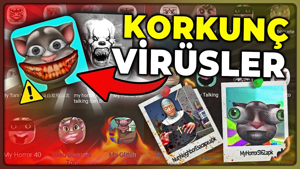 TÜM TELEFON VİRÜSLÜ OYUNLARI DENEDİM! (My Horror…)