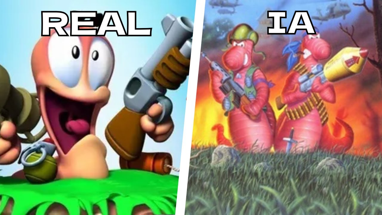 Criei o jogo WORMS usando o Gemini IA