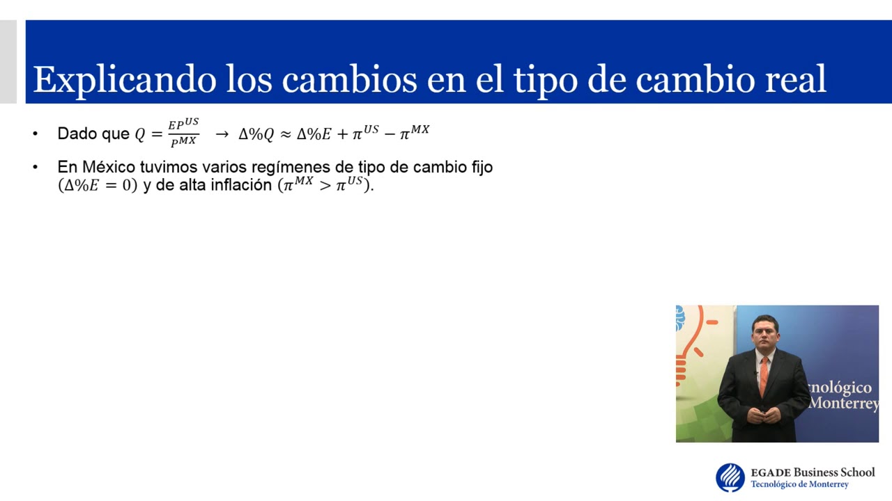 38. Tipo de cambio real