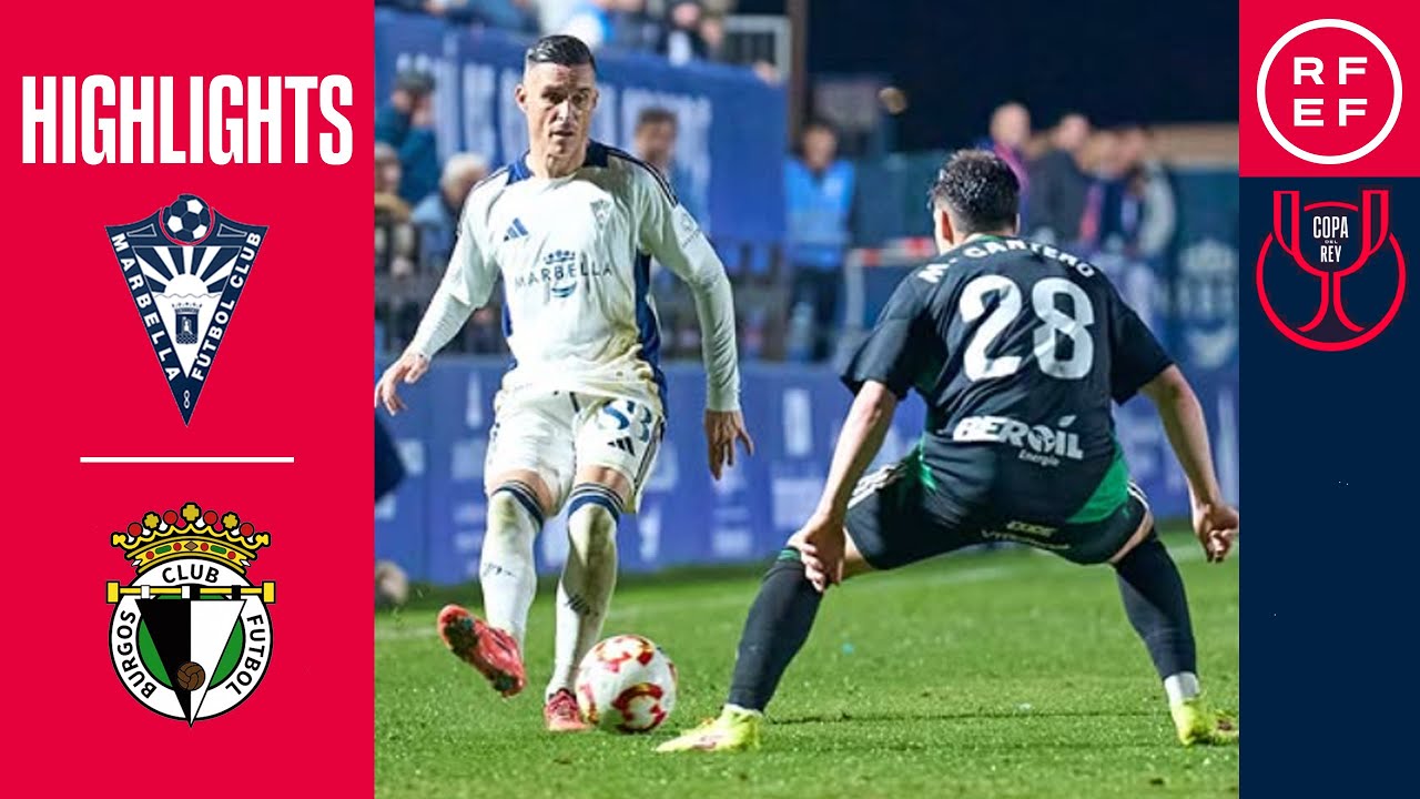 Resumen | Copa del Rey | Marbella FC 1-0 Burgos CF | Segunda eliminatoria