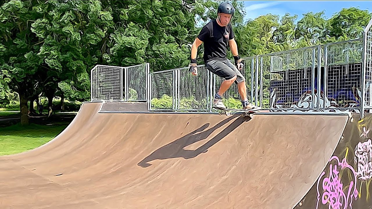 Working On Basic Mini Ramp Techniques (With Greg Nowik @boomskateschool)