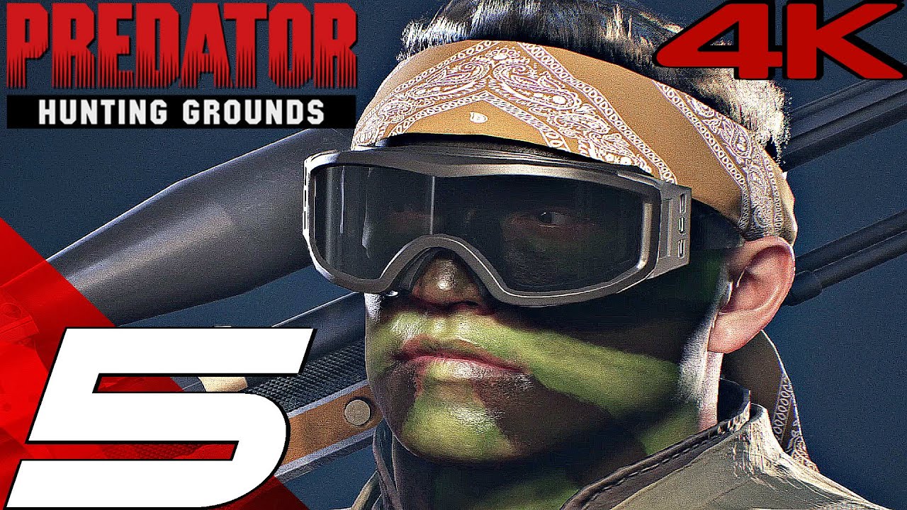 PREDATOR HUNTING GROUNDS - Gameplay Walkthrough Part 5 - FIRETEAM RECON (Full Game) 4K 60FPS