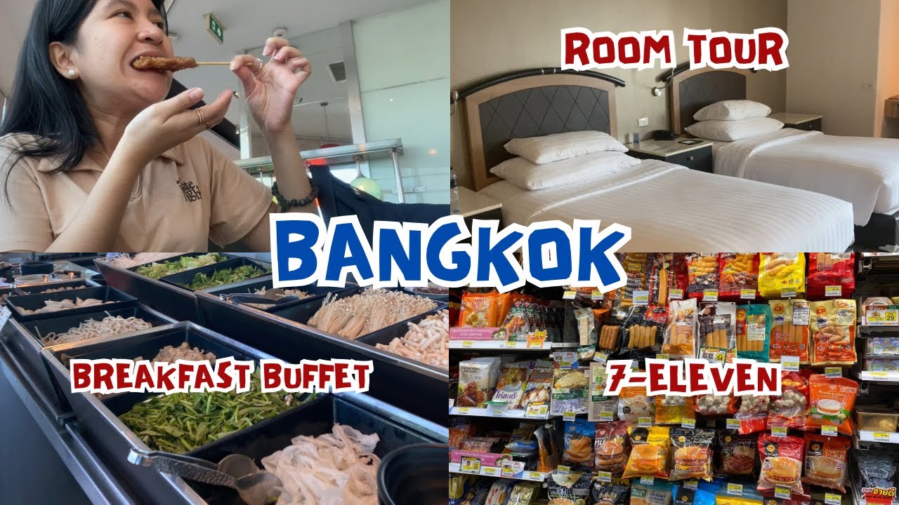 BAIYOKE SKY ROOM TOUR & BREAKFAST BUFFET IN BANGKOK | ItsVhida