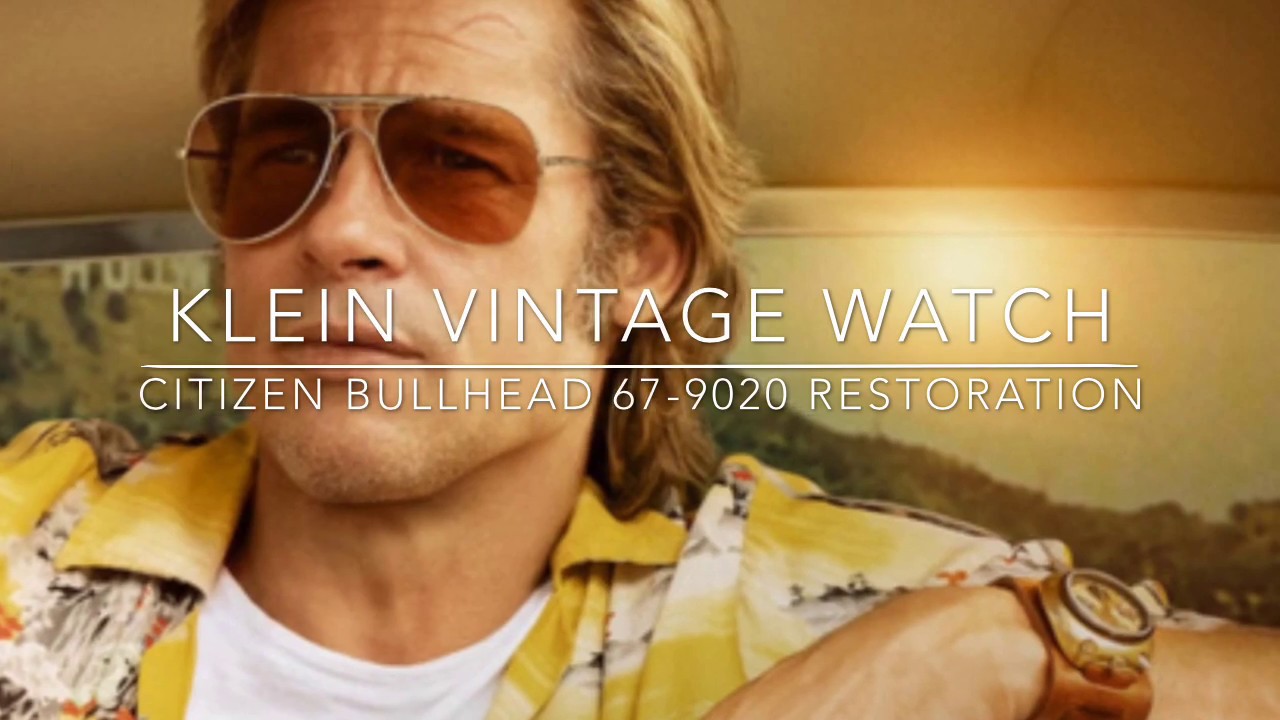 Citizen 8110 Bullhead 67-9020 restoration