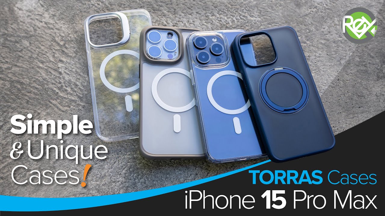 TORRAS Cases for iPhone 15 Pro Max!