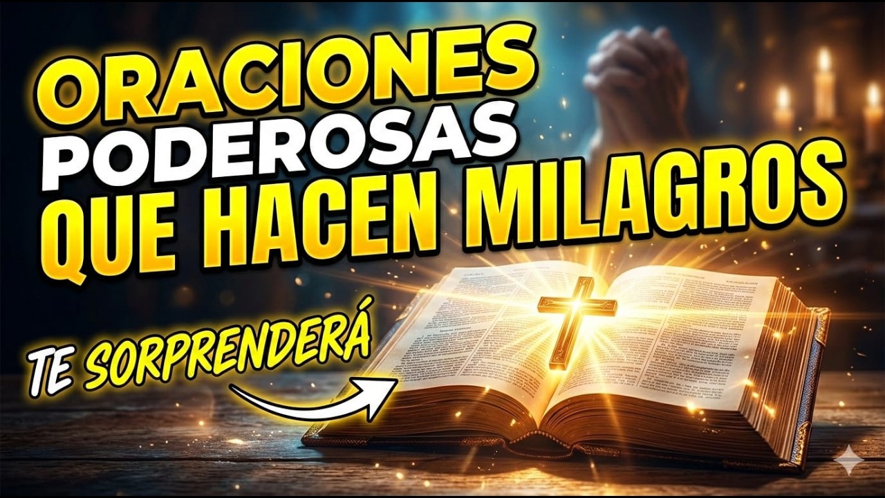 ORACIONES poderosas que hacen milagros que te SORPRENDERA