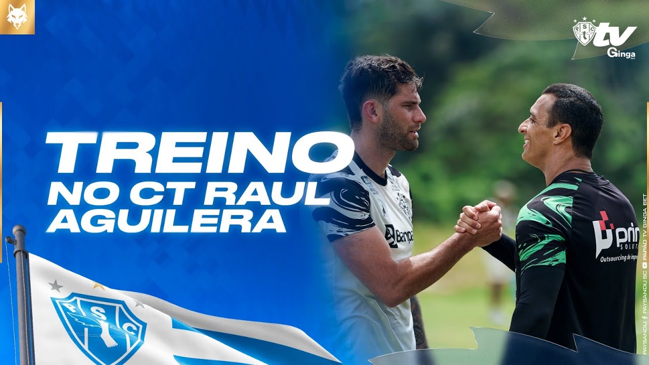 #PapãoTVGingaBet: MANHÃ DE MUITO TRABALHO NO CT RAUL AGUILERA! - 23/01/2026