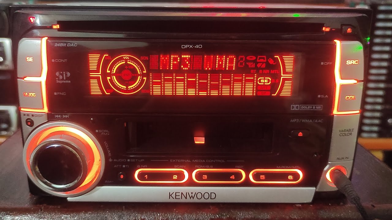 KENWOOD DPX - 40 ( CD - CASSET )