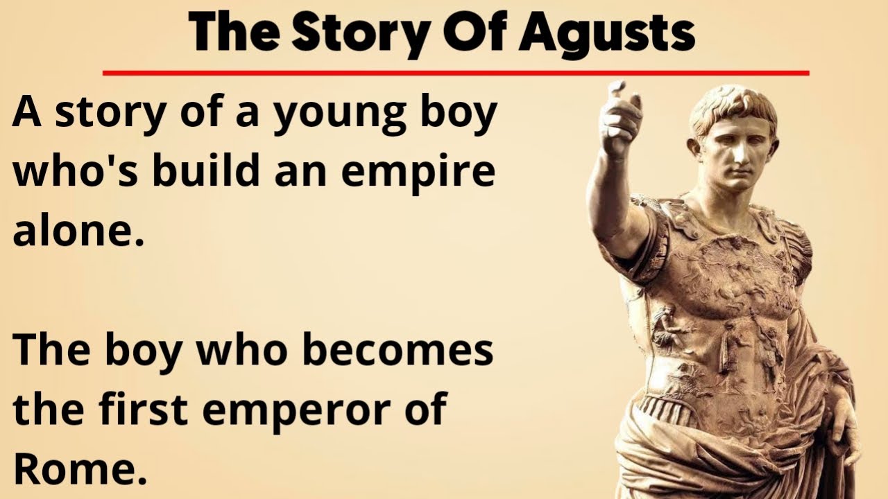 The story of Agusts || Learn English through story || English story