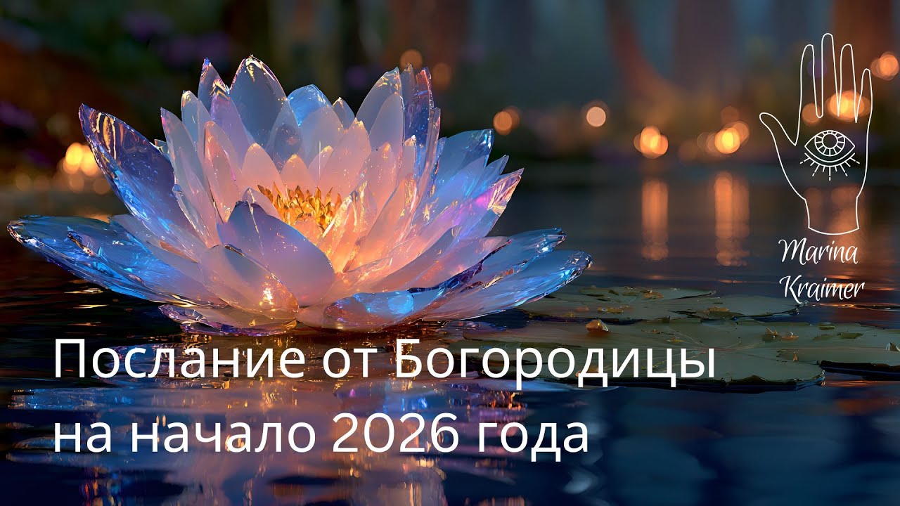 🕊🕊 ПОСЛАНИЕ ОТ БОГОРОДИЦЫ НА НАЧАЛО 2026 ГОДА #посланиеизпотока #БОГОРОДИЦА #таро #ченнелинг