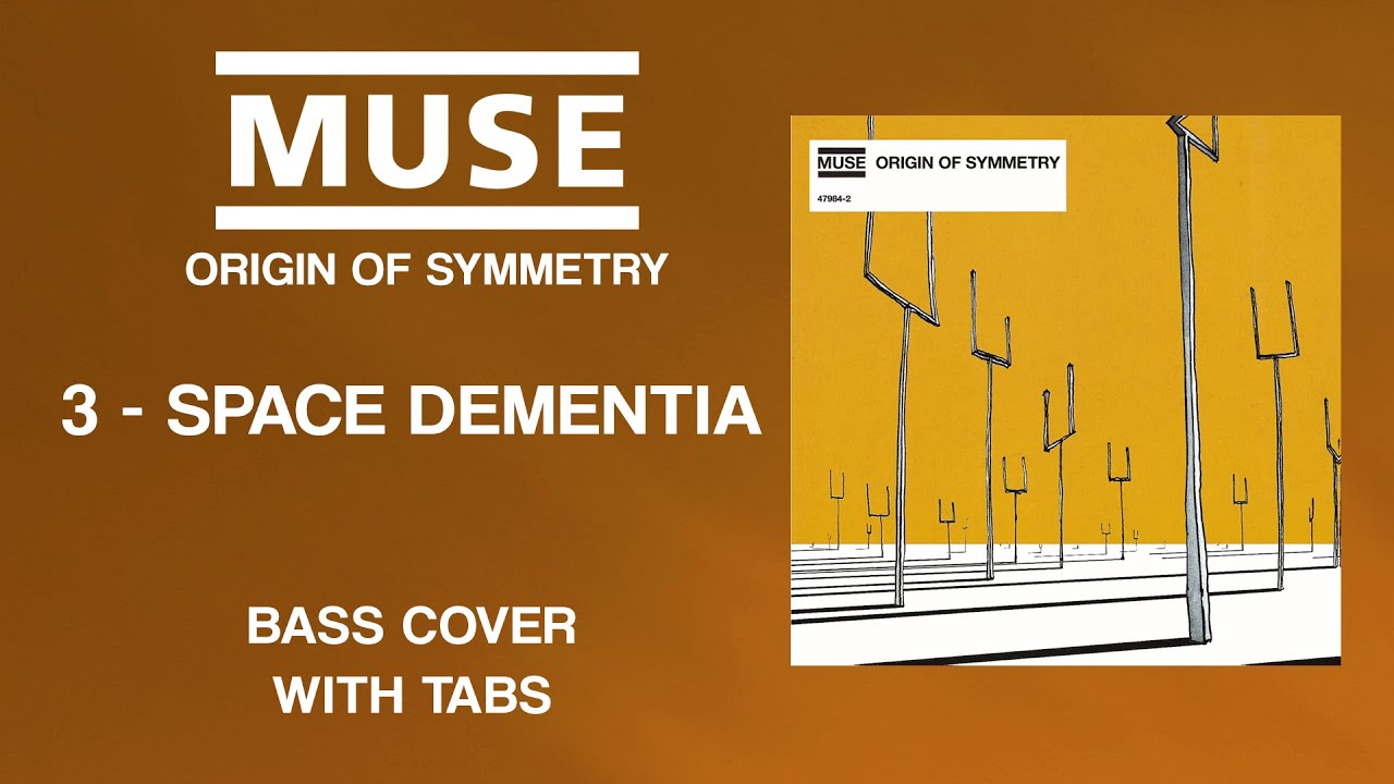 Muse - Space Dementia (Bass Cover w/ On-Screen Tabs)