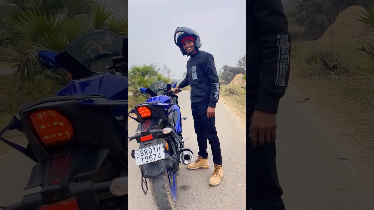 R15 ka killer exhaust sound sun lo✨❤️🦋😍 