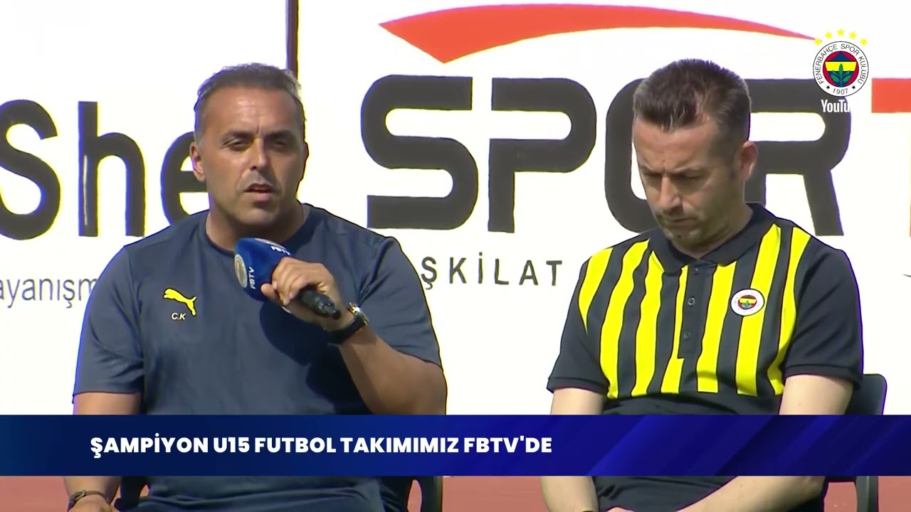 Şampiyon U15 Futbol Takımımız FBTV'de!