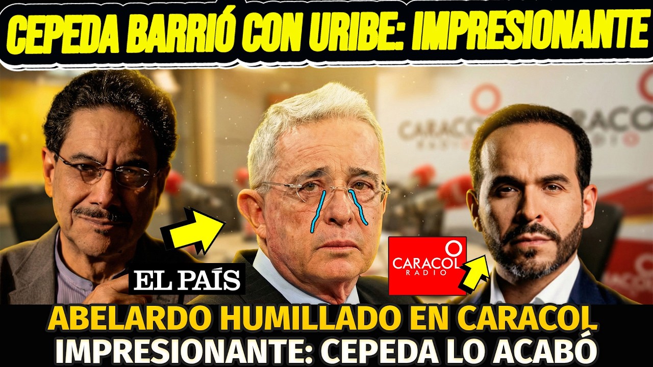 🚨URGENTE: CEPEDA ESTALLÓ Y BARRIÓ CON URIBE EN ENTREVISTA INTERNACIONAL. Abelardo hace OSO MUNDIAL😱