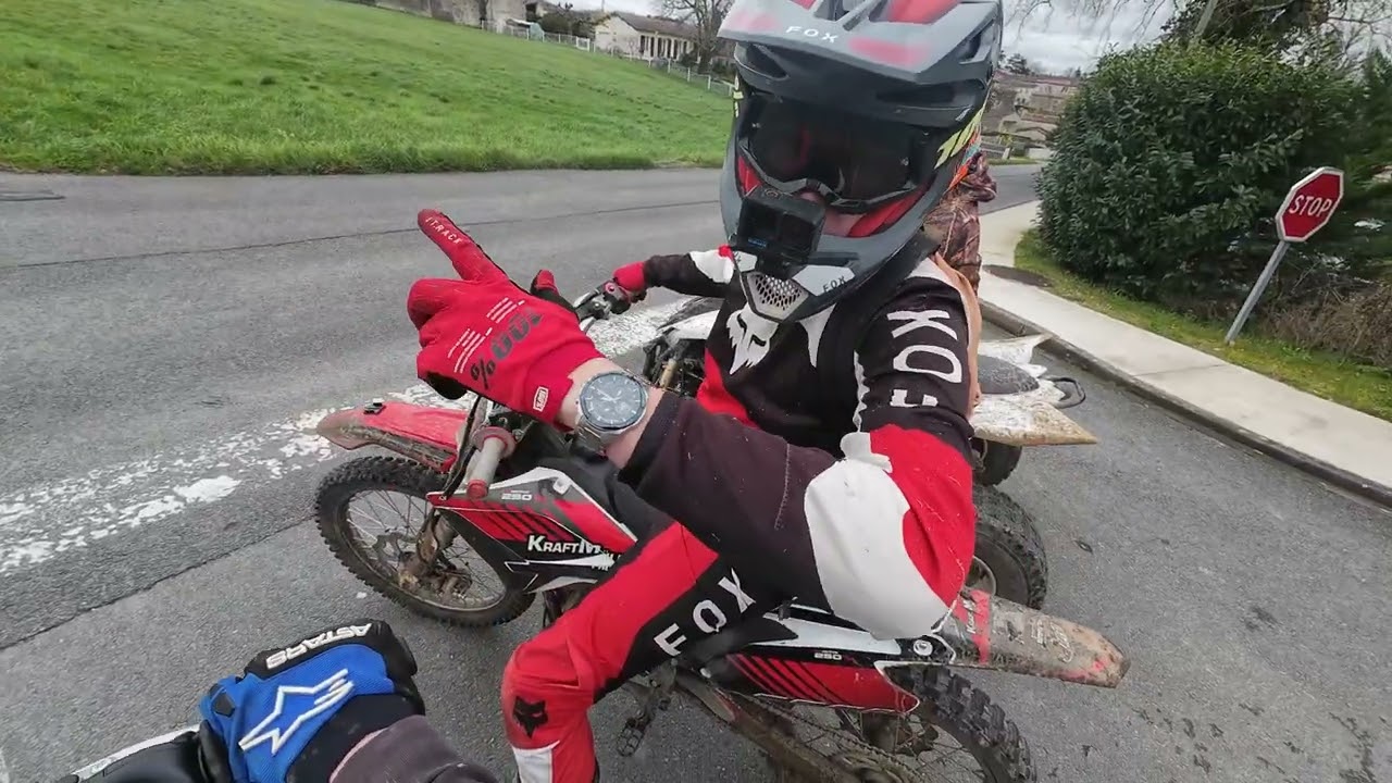 balade en 300crz avec les copains
