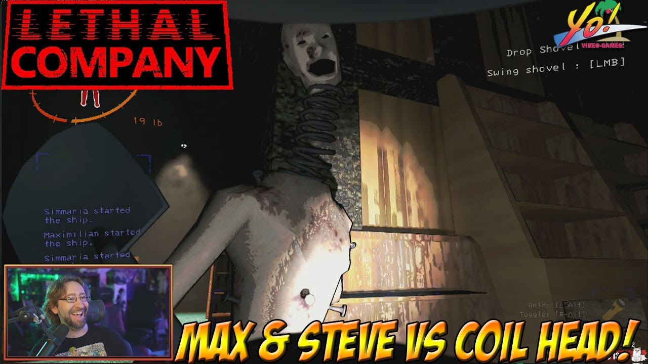 Lethal Company Christmas 2025! Max & Steve VS Coil Head! - YoVideogames