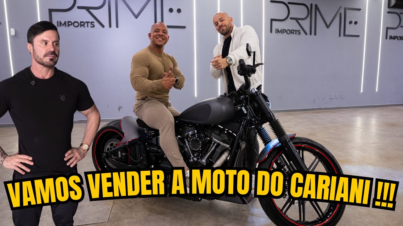 VAMOS VENDER A MOTO EXCLUSIVA DO CARIANI !!!