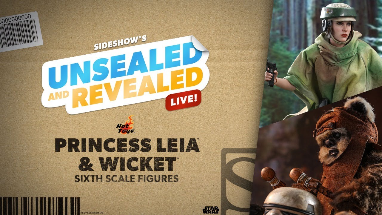 Princess Leia & Wicket Sixth Scale Figures by Hot Toys | Unsealed and Revealed