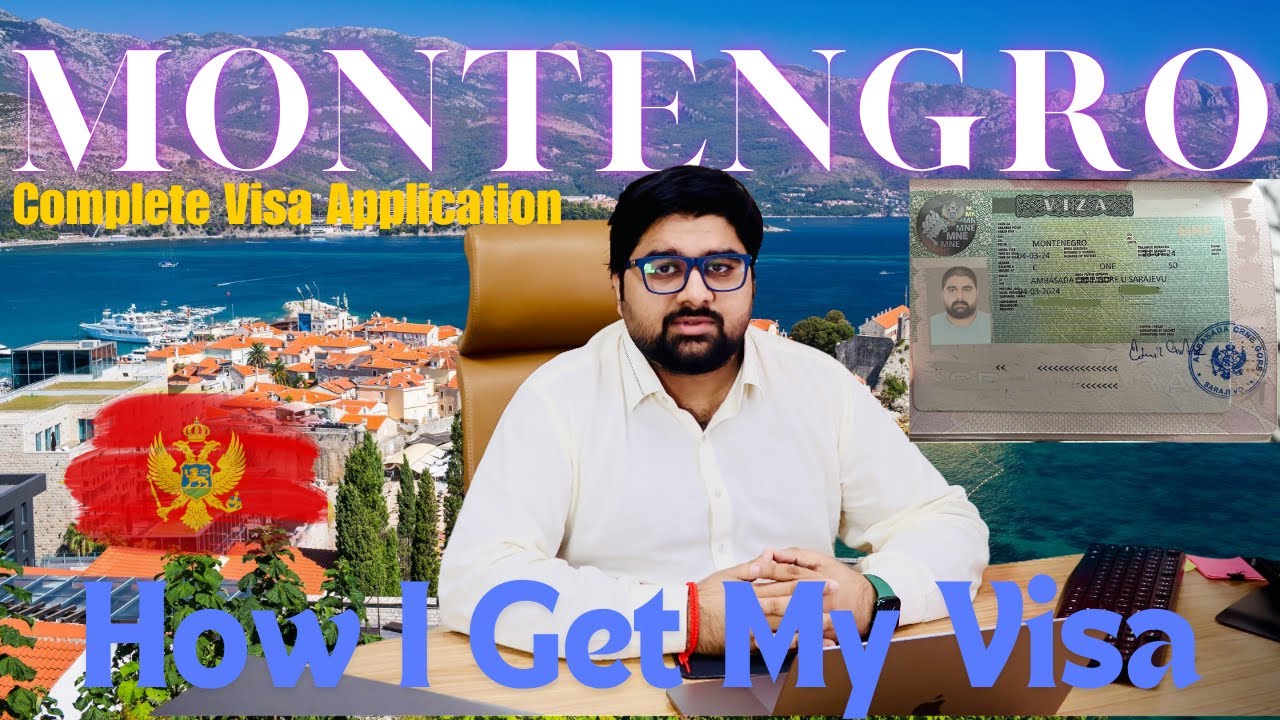 Montenegro Visa Application And Submission Complete Process In Hindi || Apply From Your Computer