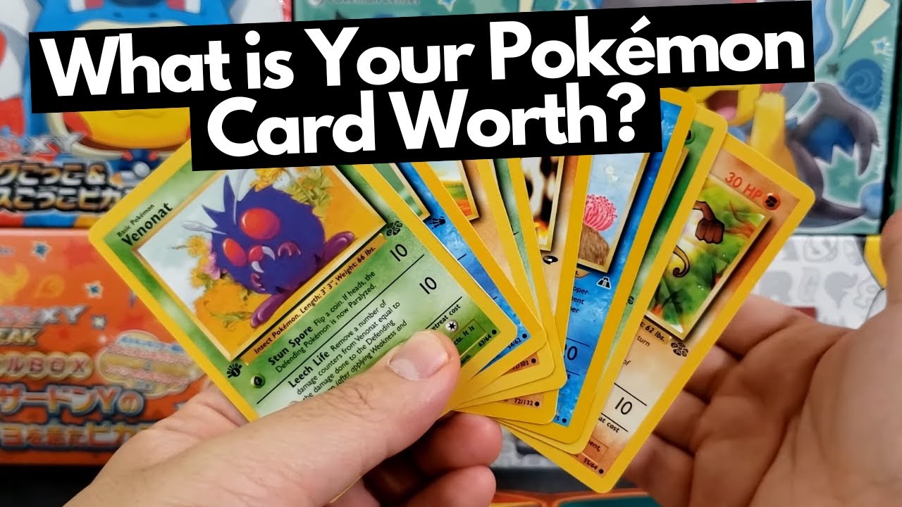 How to tell what your Pokémon cards are worth