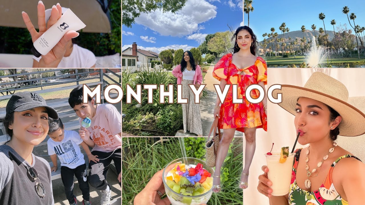 MONTHLY VLOG: My baby's birthday, vacation, influencer events, + more