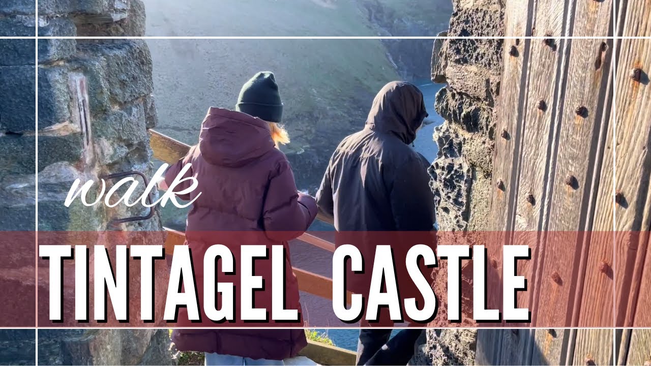 Tintagel Castle Cornwall England | Castle Walk 2025 | No AI used