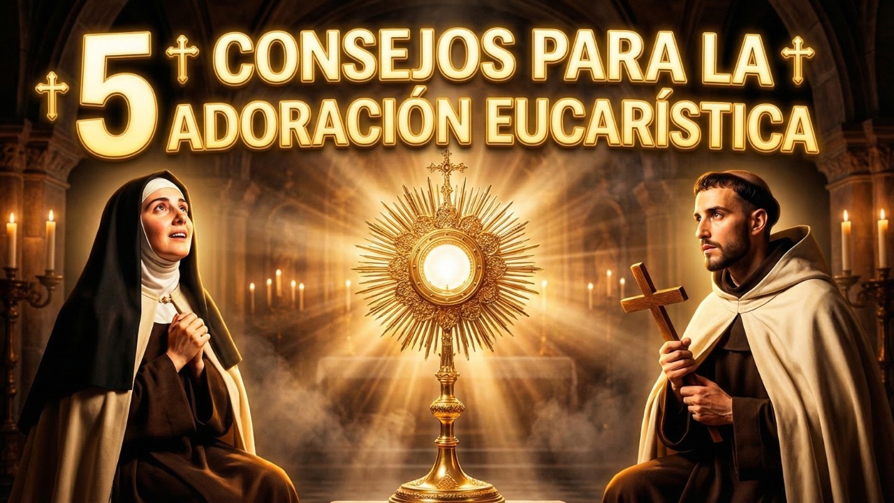 5 CONSEJOS de Santa Teresa y San Juan de la Cruz para la Adoración Eucarística
