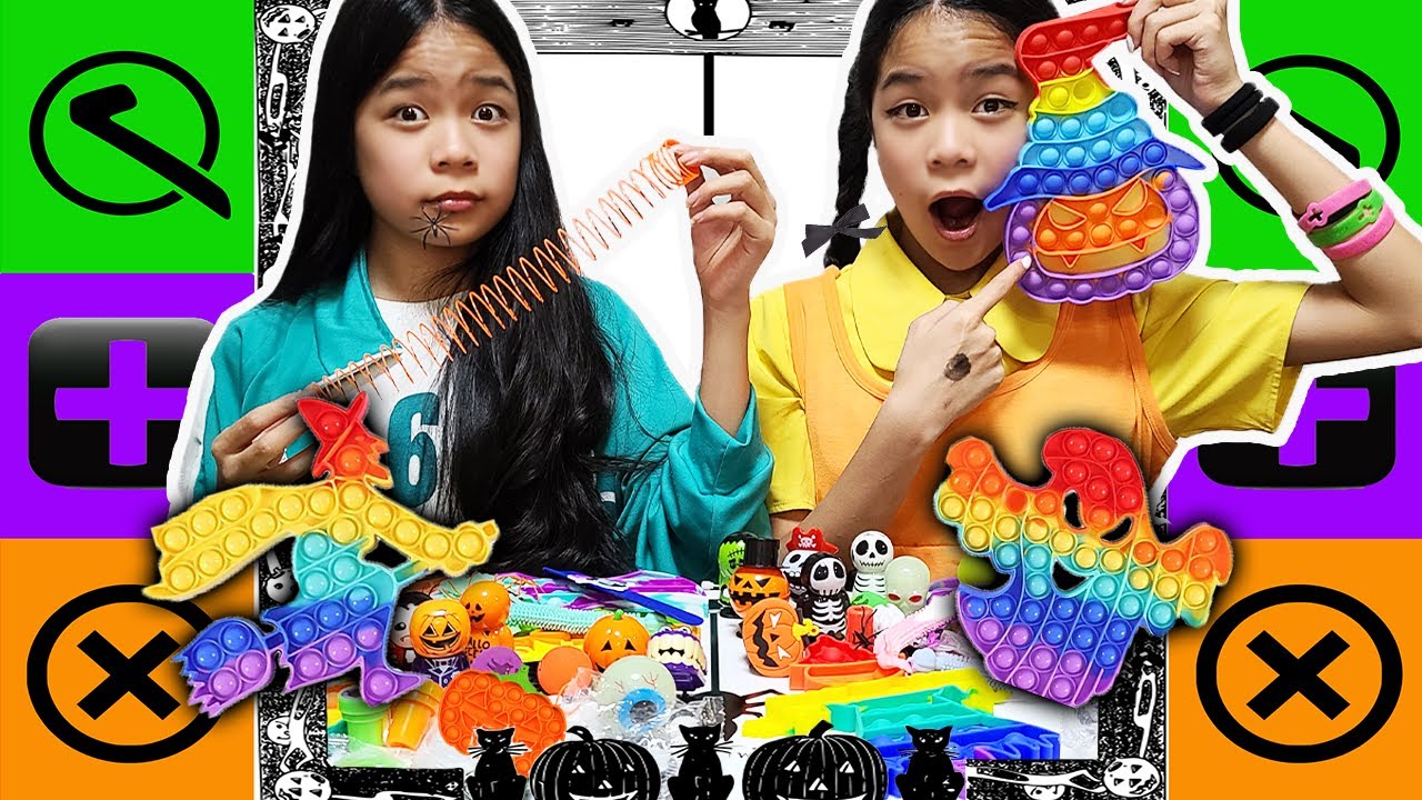 FIDGET TRADING [Halloween Edition] Pop It Fidgets