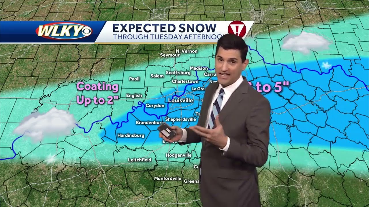Louisville 6 a.m. weather forecast Feb. 11, 2025: Snow