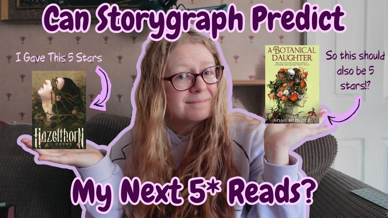 Storygraph рекомендует книги, основываясь на моем опыте чтения книг, получивших 5 звезд.