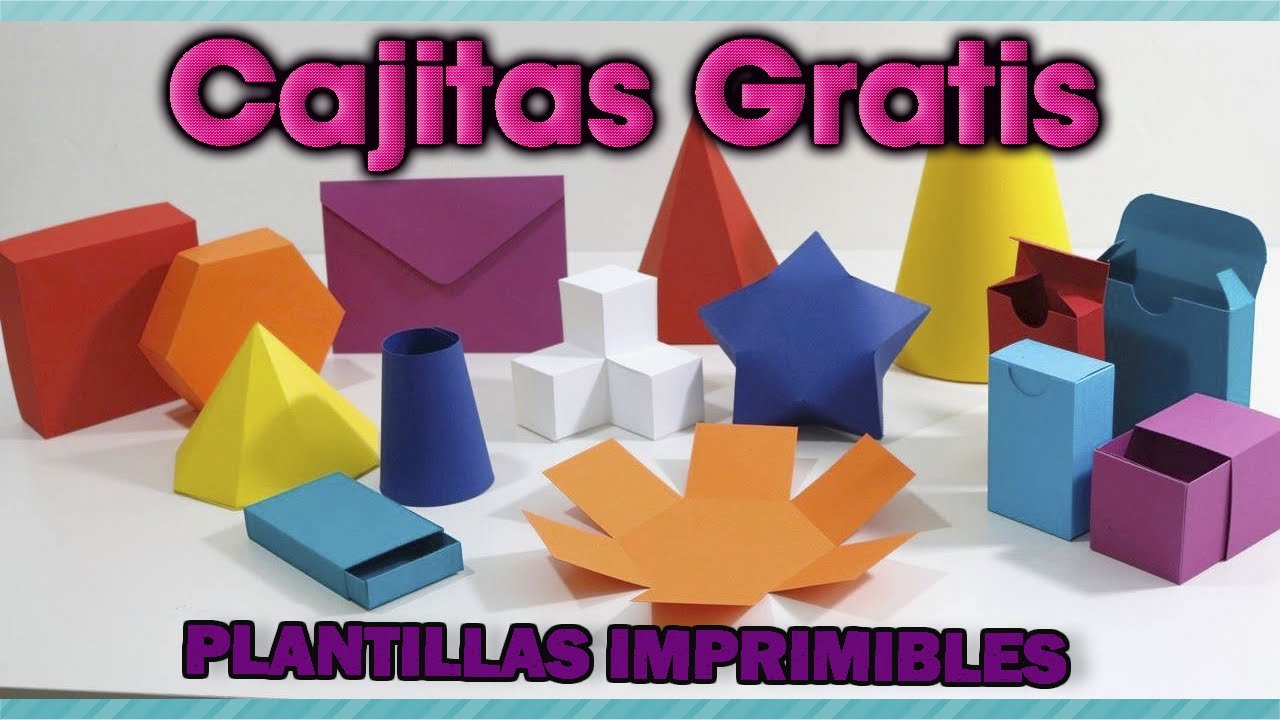 Plantillas gratis para cajas y bolsas ideales para CANDY BAR
