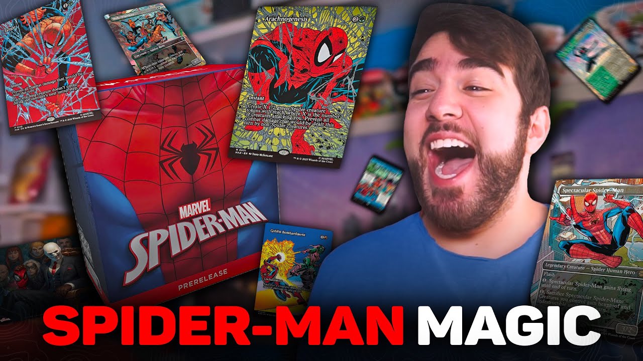 SBUSTIAMO le CARTE di SPIDER-MAN x MAGIC!
