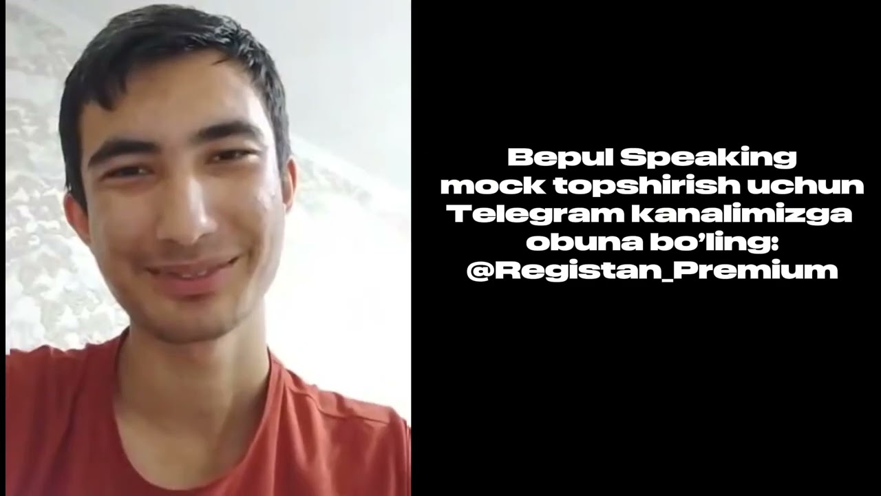 🔥 Speaking 5.5 olgan o’quvchining speakingi qanday bo’ladi?!