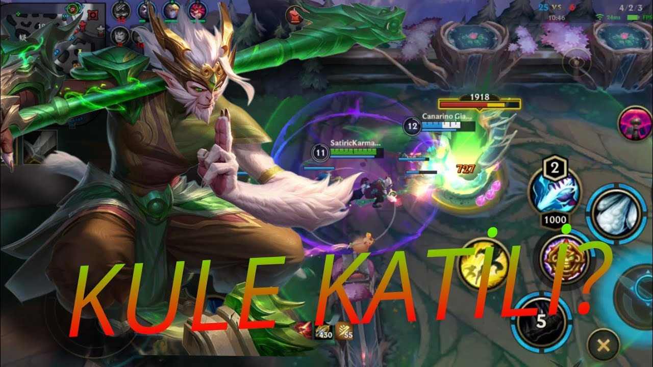TAKIMIN DESTEĞİ VE KULE KATİLİ WUKONG! Wild Rift