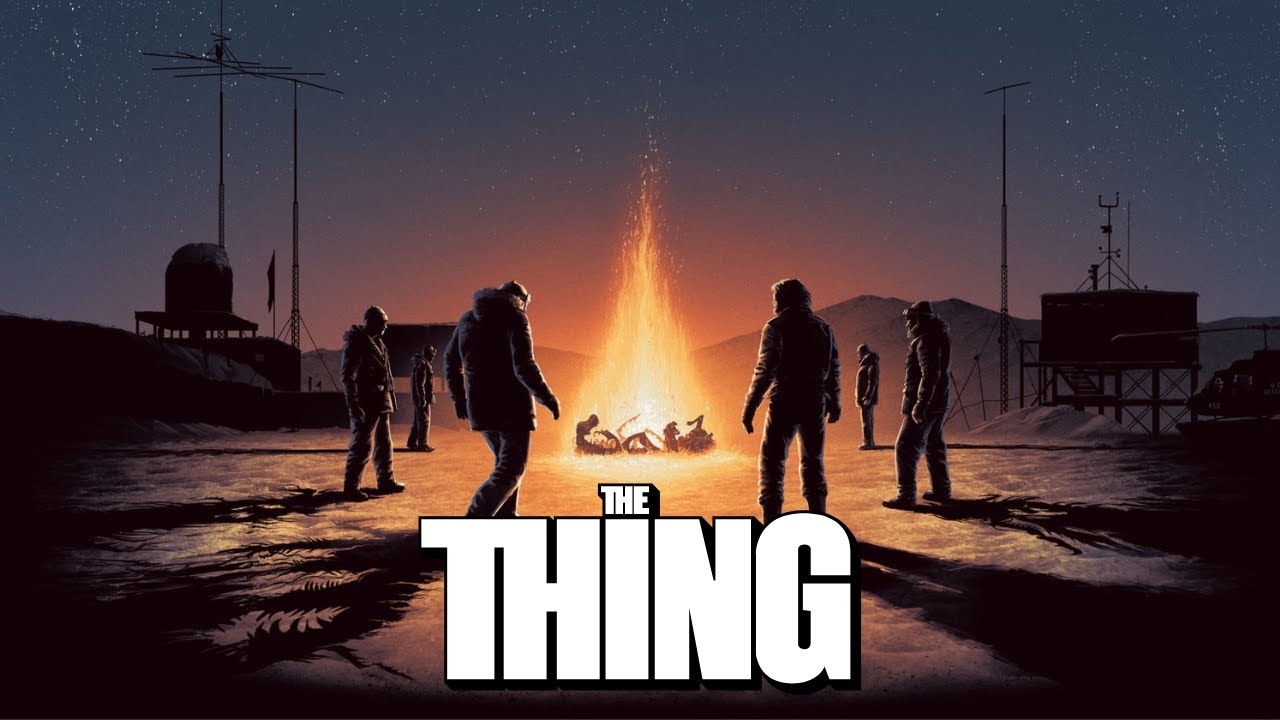 THE THING AMBIENCE FOR STUDYING, RELAXING/ FIRE CRACKLING, ARTIC WIND/ 3 HOURS SOUNDSCAPE