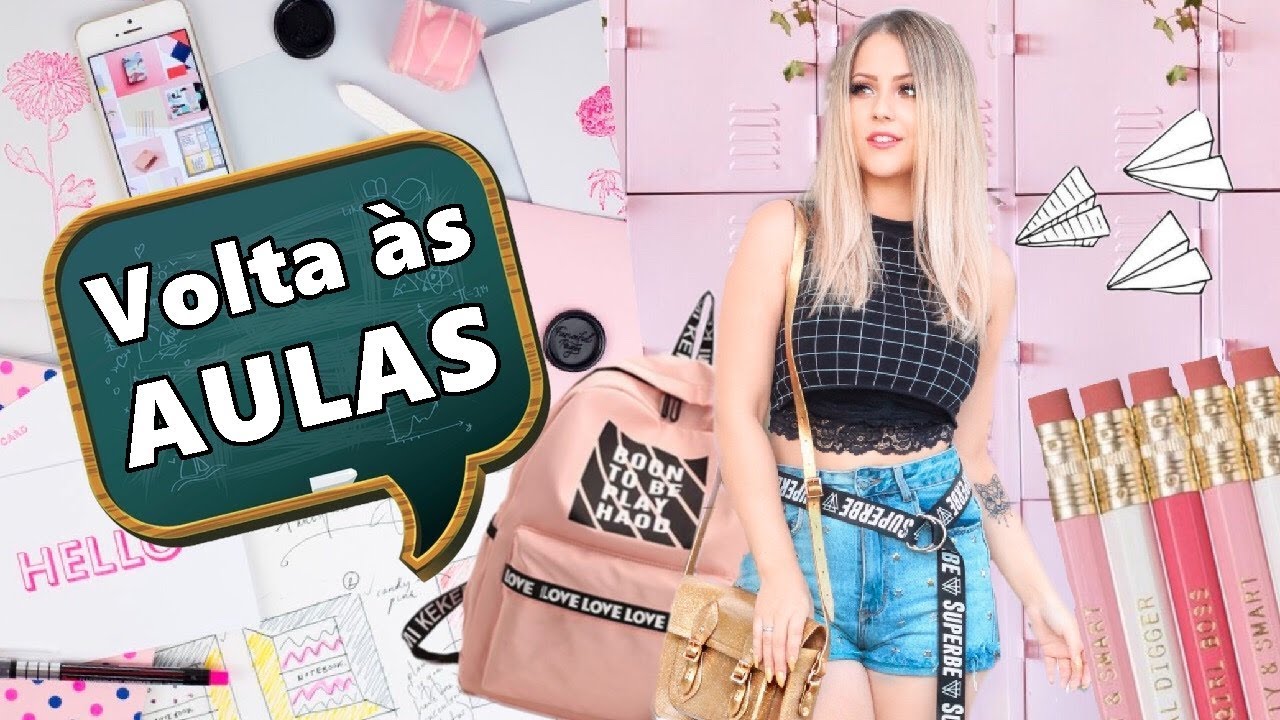ARRASE NA VOLTA ÀS AULAS - Cabelo, make e look para escola - Gabriela Capone