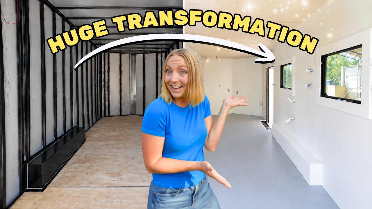 We're Transforming An Empty Box Into A DIY Camper