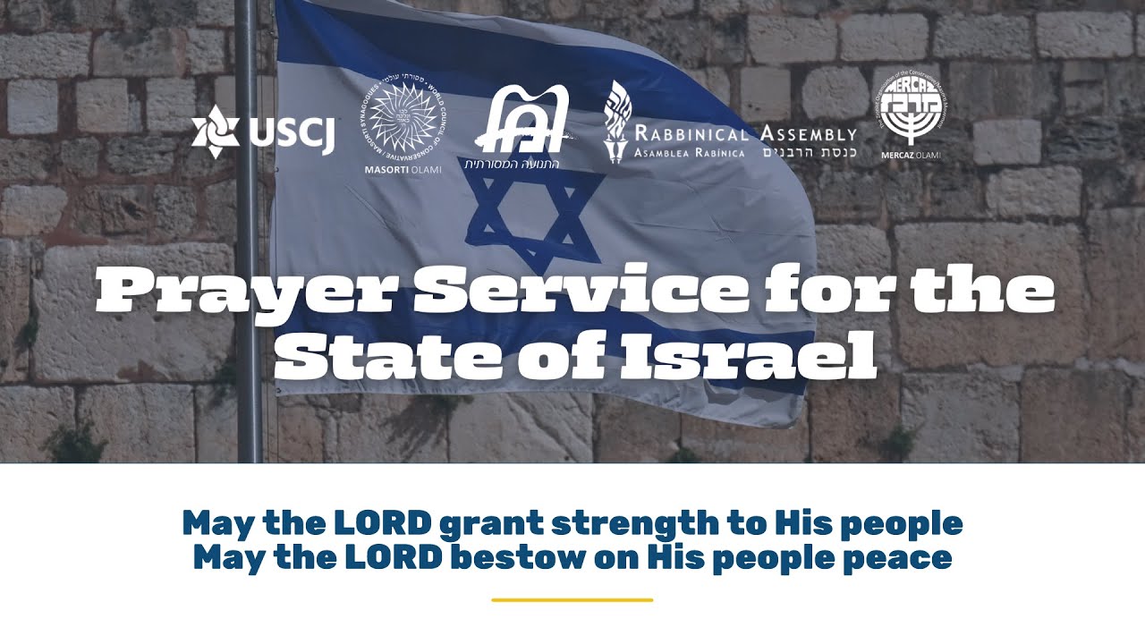 Worldwide Prayer for the State of Israel - ENGLISH