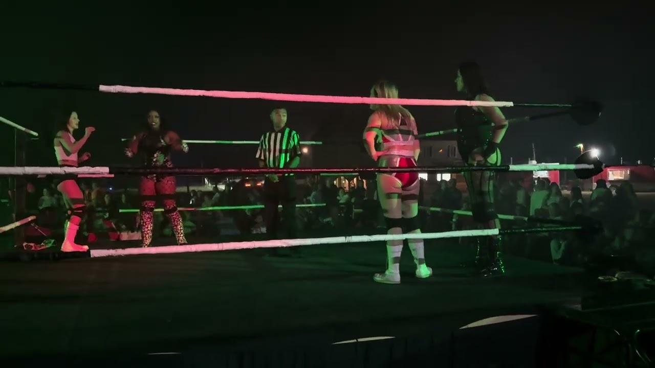 October 10, 2025 PPW Wrestling/Million Dollar Baby & Freya The Slayer vs Nyxx & Little Bit