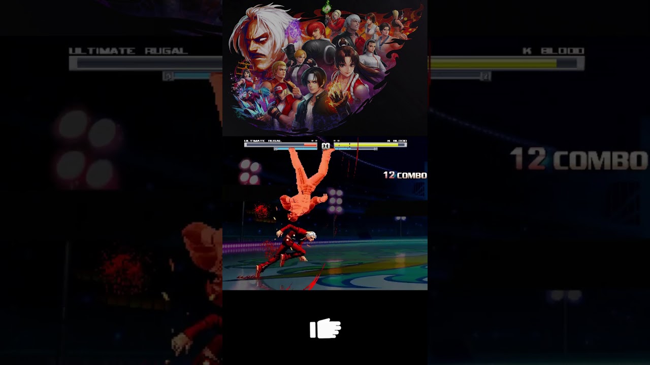 [KOF Mugen] - Blood K || #shorts #kof #mugen #mugenfights