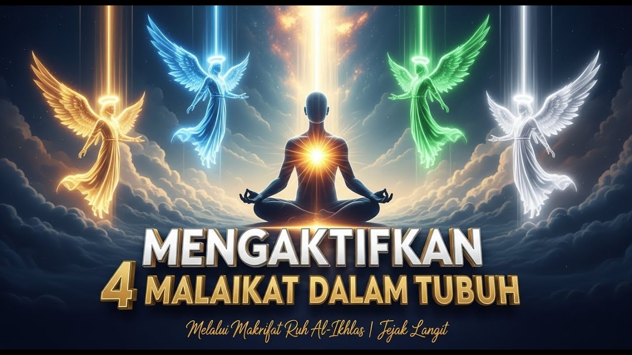 Mengaktifkan 4 Malaikat Dalam Tubuh Melalui Makrifat Ruh Al-Ikhlas | Jejak Langit