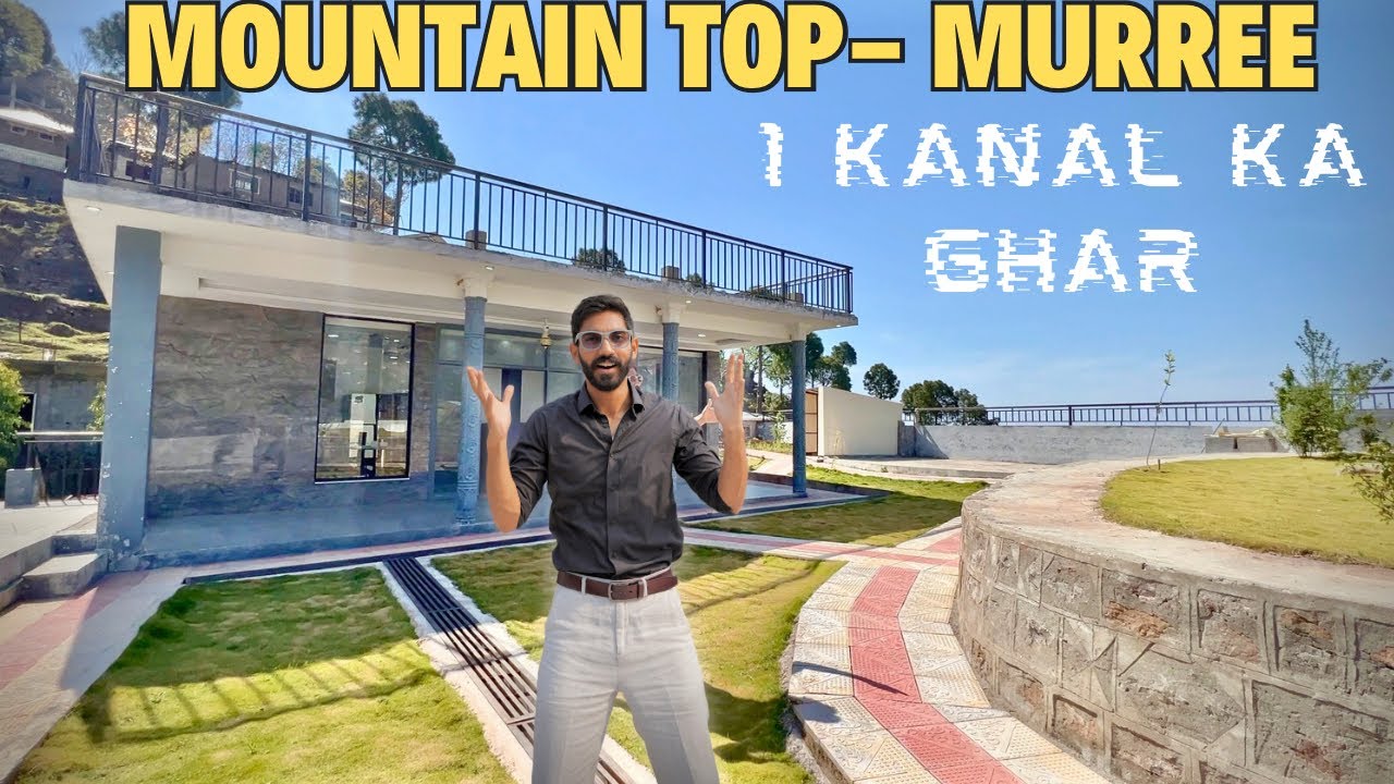 Fully-Furnished 1 kanal (360* Degree View) MOUNTAIN-TOP House For Sale in TDCP Murree