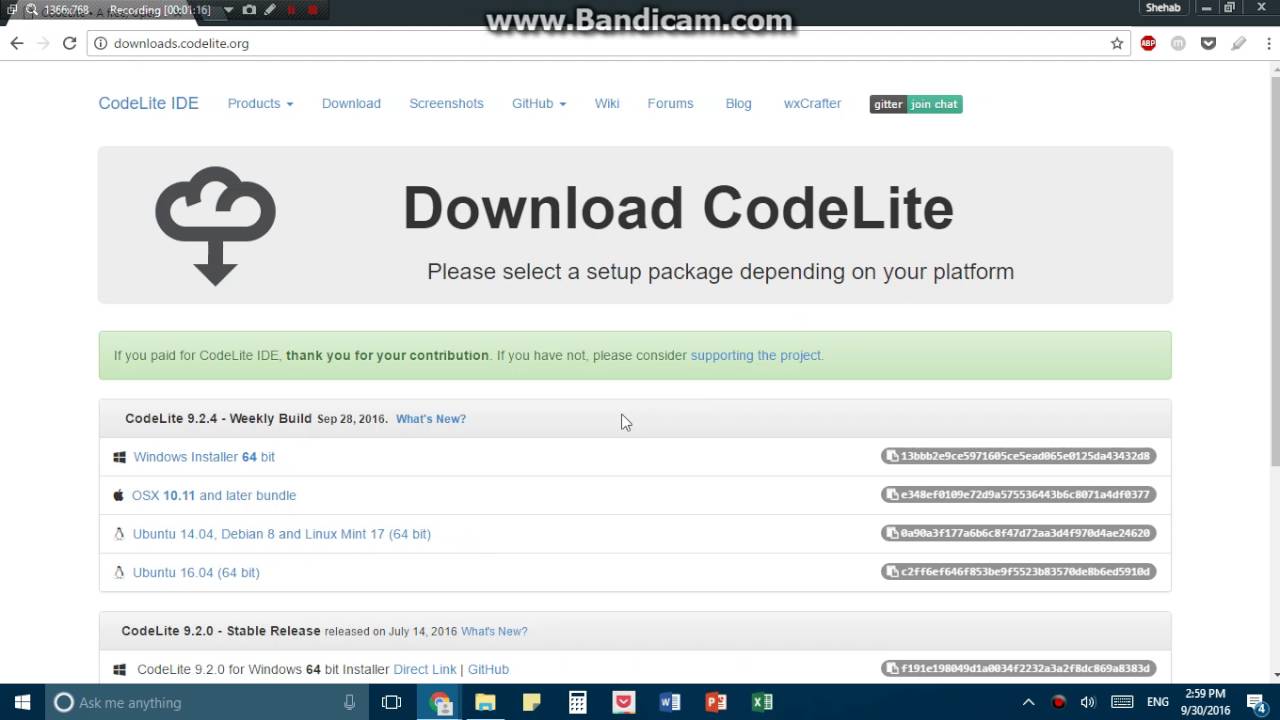 Installing CodeLite for C++ Programming