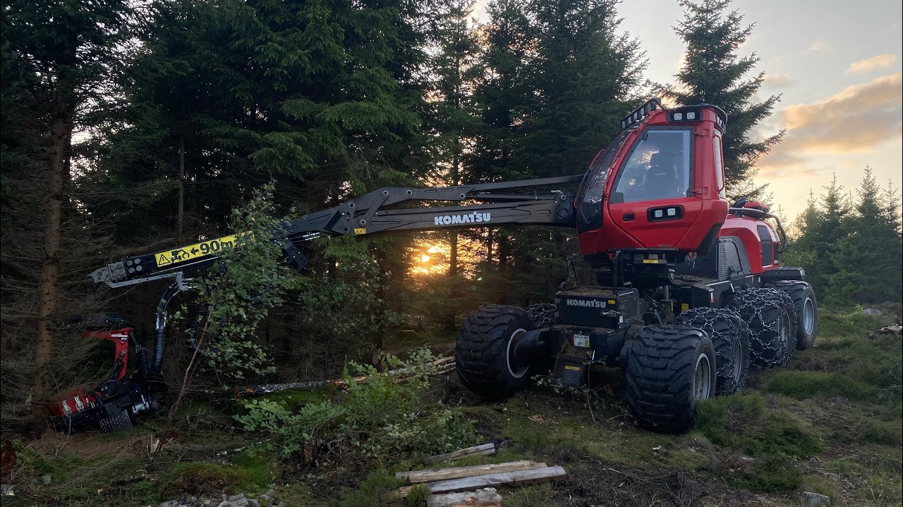 Komatsu 901xc S82 | First Thinning / Första Gallring