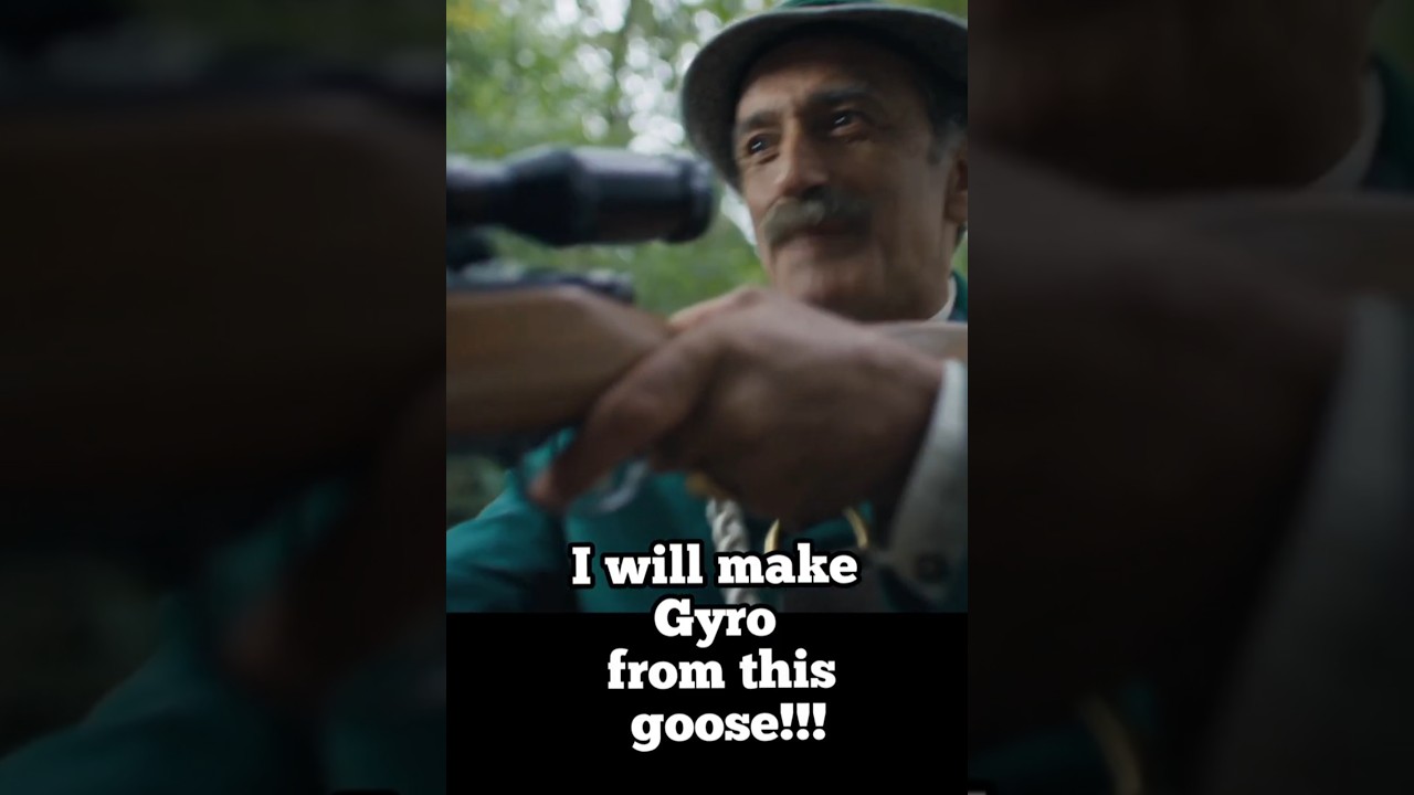 don't shoot Marco the Goose is Helmut #zdfneo