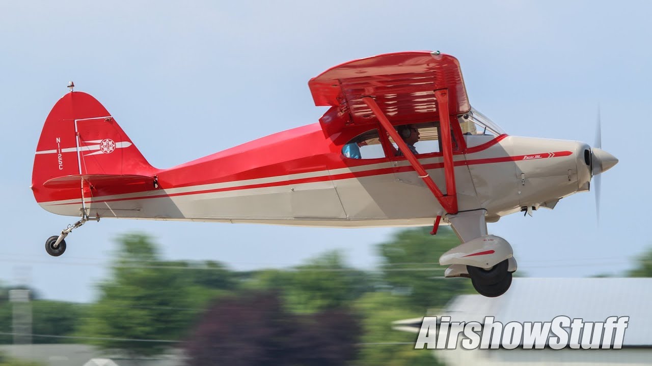 Gusty Oshkosh Arrivals (Sunday Part 4) - EAA AirVenture Oshkosh 2018
