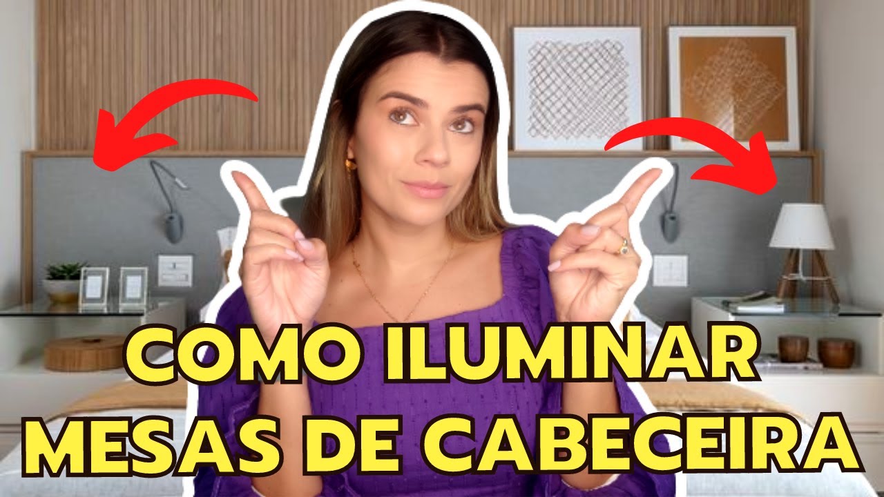 5 MODELOS DE LUMINÁRIAS PARA MESAS DE CABECEIRA