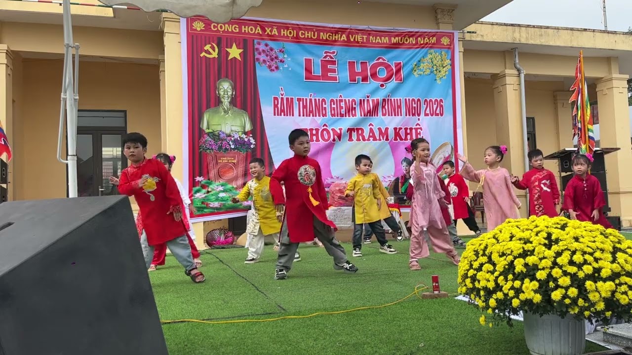 ngày hội làng văn hoá thôn trâm khê thành công rực rỡ ,!