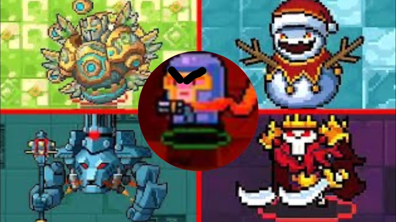 Прохождение soul knight только одним оружием. Обычный пистолет